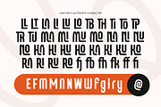 Millow - Condensed Unique Logo Font, a Sans Serif Font by Sensatype (Thumbnail 12 of 13)