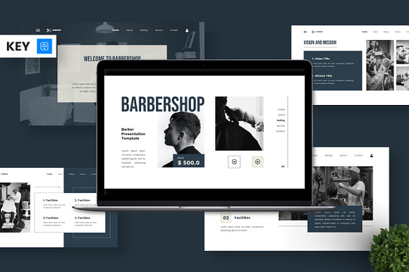 Barbershop - Barber Keynote preview 7