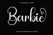 Barbie, a Handwritten Font by FreshTypeINK (Thumbnail 1 of 8)