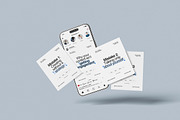 Social Post & Phone Screen Mockup, a Merchandise Mockup by Gatamotion (Thumbnail 5 of 5)