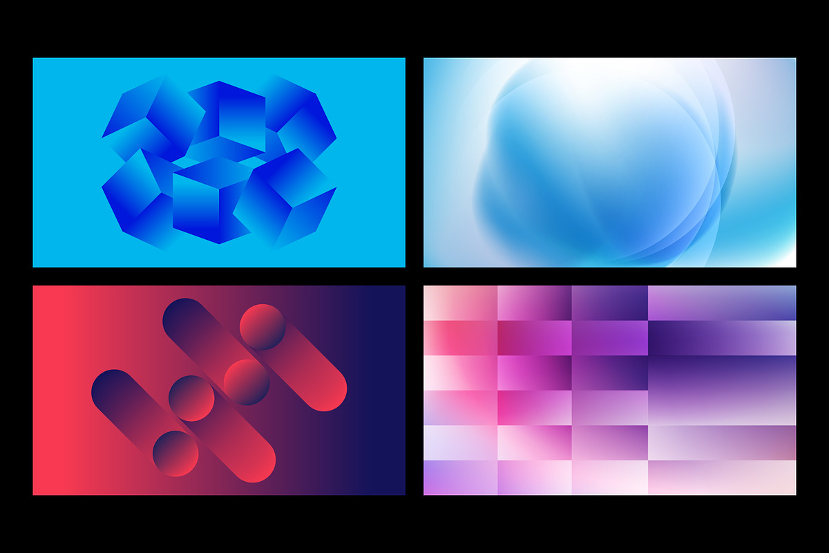 Abstract Backgrounds Graphics Set, a Background Graphic by Finevector (Photo 9 of 11)