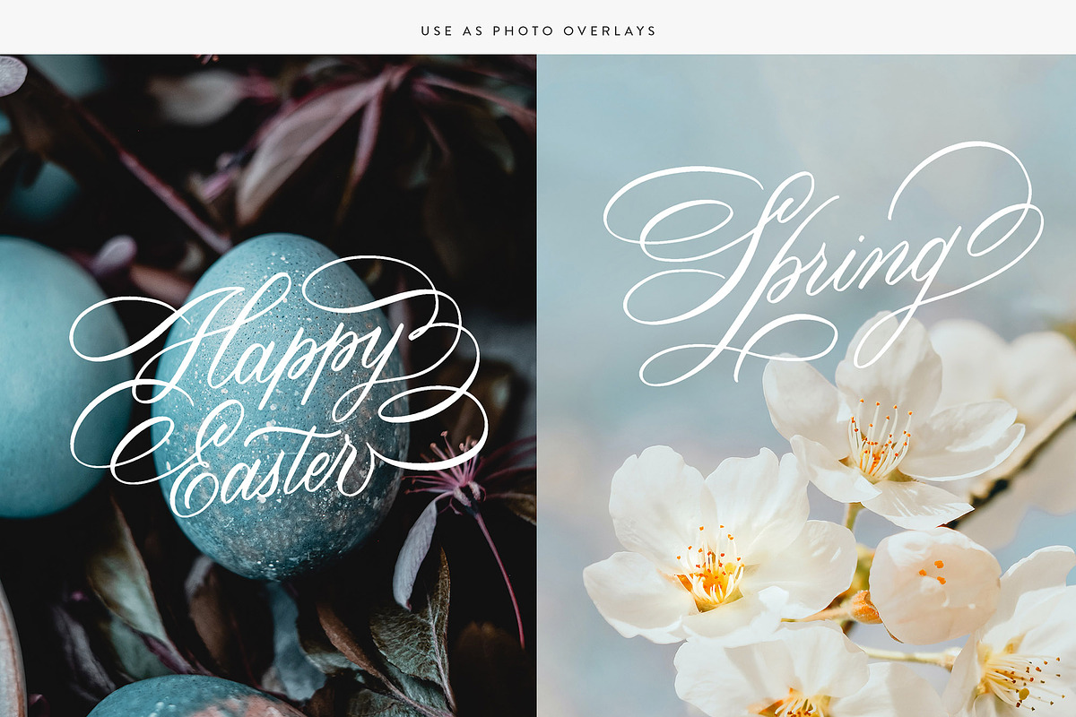Happy Easter Lettering, an Object Graphic by Type and Graphics Studio (Photo 2 of 7)