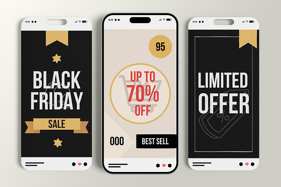 Black Friday Story Design Template preview 7