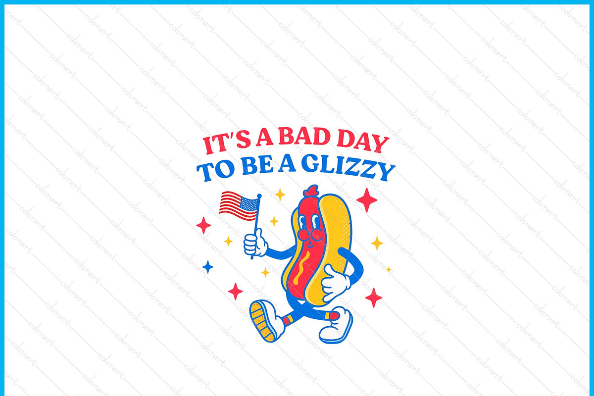 Holiday Bad Day Glizzy Hotdog SVG, an Object Graphic by Creativeusart (Photo 2 of 3)