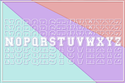 Go Sports Stacked Mirror Font, a Font by Anastasia Feya (Thumbnail 4 of 11)