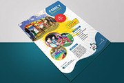 Family Fun Day Flyer Template, a Flyer Template by retrographix (Thumbnail 3 of 4)