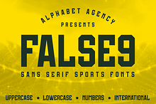 False9 Sans Serif Fonts