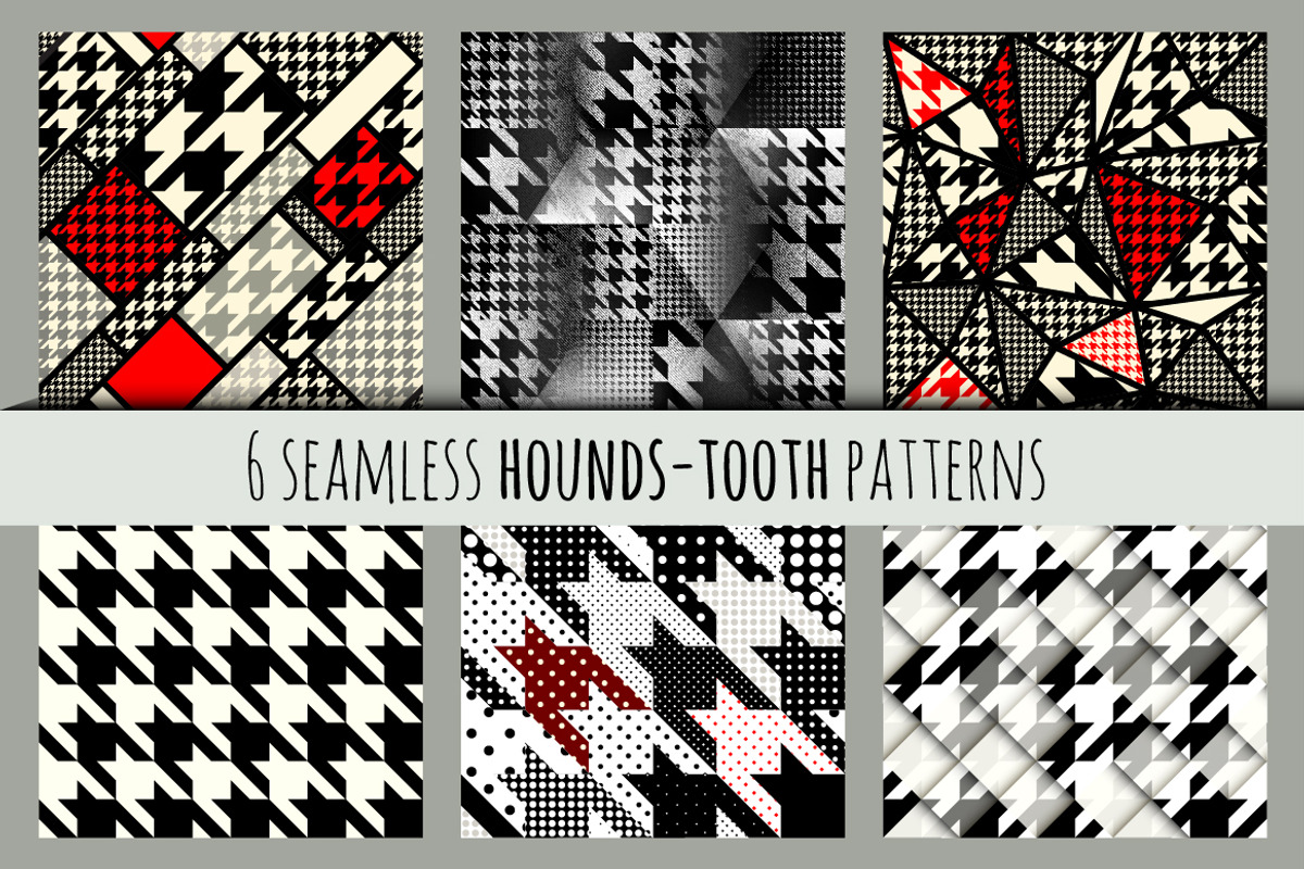 Houndstooth patterns
