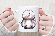 Cute Halloween Clipart, an Illustration by Sublimation Artist (Thumbnail 5 of 6)