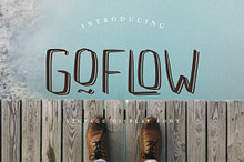 GOFLOW - Vintage Display Font