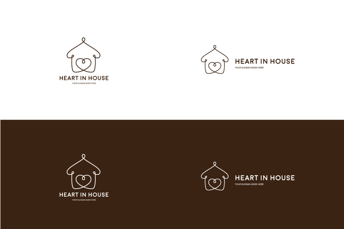 Heart in House Logo Template, a Branding & Logo Template by ND Design (Photo 7 of 7)