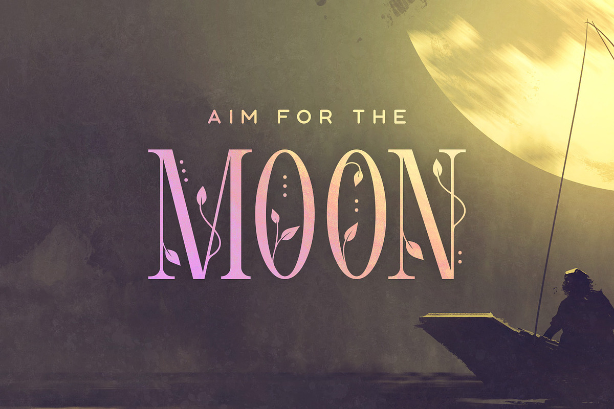Wisteria • Display Font preview 6