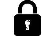 Padlock and Security Keyhole, a Technology Illustration by balal (Thumbnail 13 of 13)
