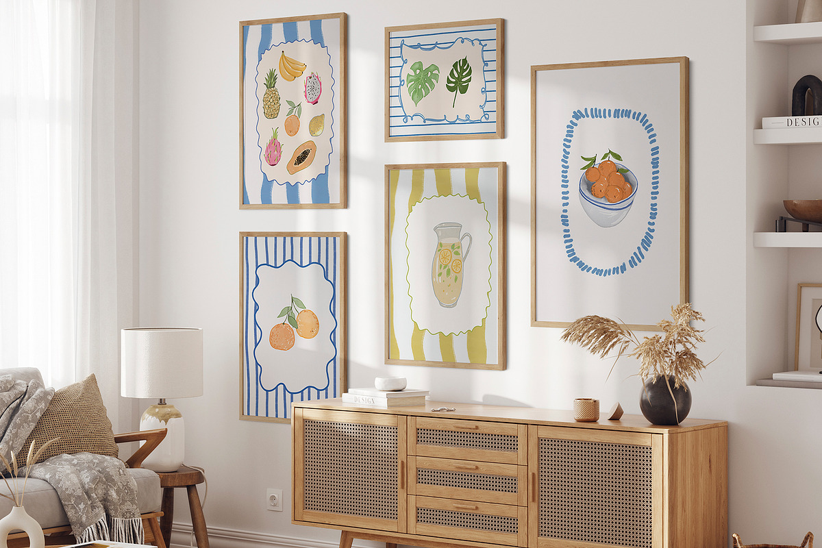 Nursery Wall Art Prints Bundle, a Background Graphic by Artemsky (Photo 13 of 19)