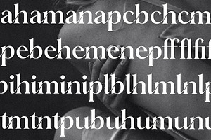 Mathilga Ligature Serif Typeface