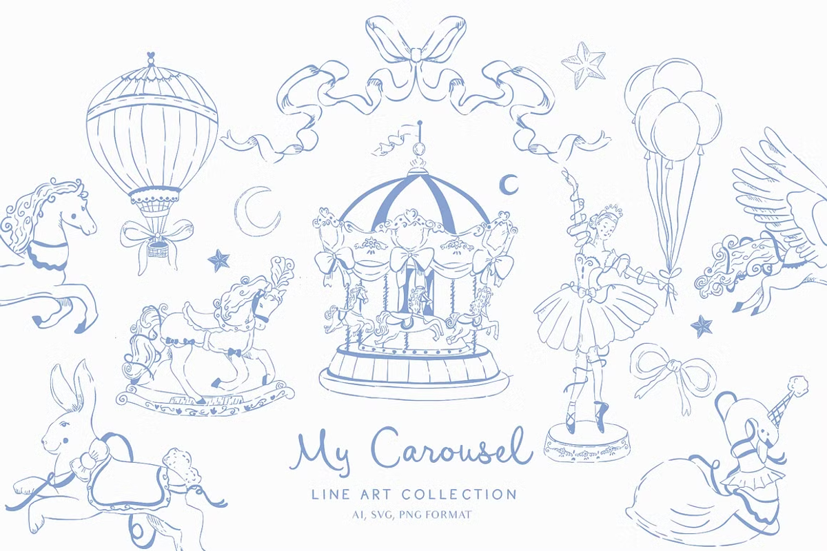 No.2 WHOLE SHOP Graphic Bundle art, a Decorative Illustration by Grace Noboa Illustrations (Photo 2 of 25)