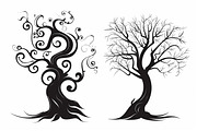 Tree Laser Cut Bundle | Decorative T, a Graphic by BIPLOB EXPERT (Thumbnail 3 of 11)