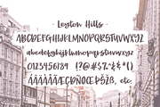 Leyton Hills, a heavy script font, a Script Font by Rachel White Art (Thumbnail 2 of 9)