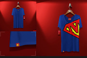Loose Shirt On 5 Stages Mock-up, a Hoody Mockup by Mocca Mockups Store (Thumbnail 5 of 69)