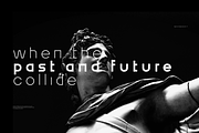 MBF Amoniac - future geometric font, a Sans Serif Font by MoonBandit (Thumbnail 5 of 8)