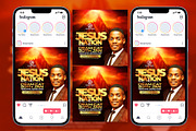 Church Flyer Design Template, a Social Media Template by church flyer templates (Thumbnail 2 of 5)