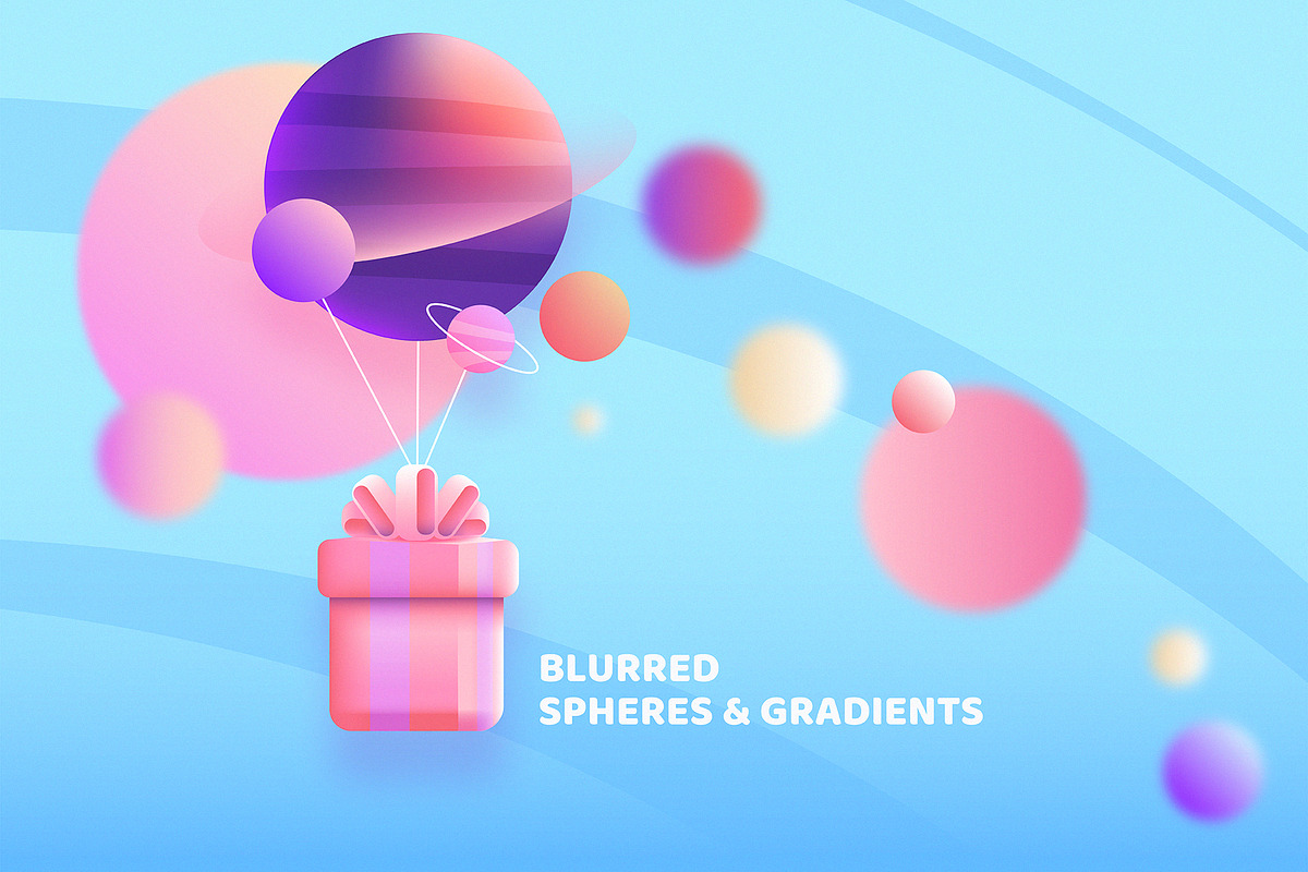 Intergalactic 3D Christmas, a Decorative Illustration by Polar Vectors (Photo 11 of 14)