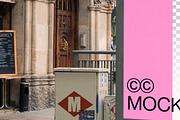 Barcelona Street Poster Mockup P010, an Advertising Mockup by CC Mockups (Thumbnail 4 of 4)