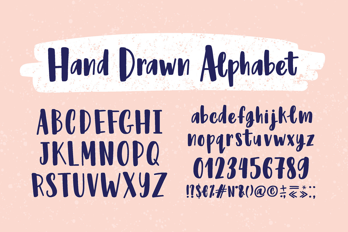 Hand drawn alphabet preview 3