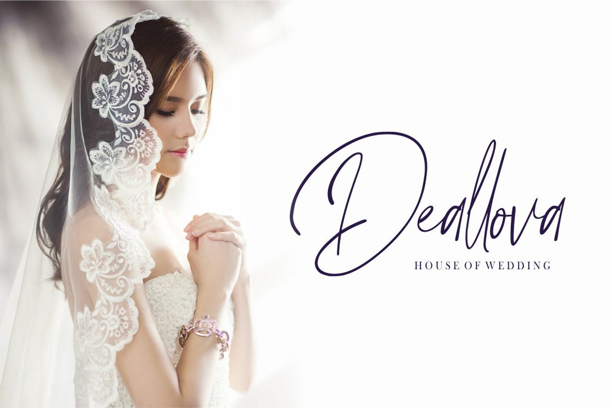 Emilliya // Luxury Signature Font preview 4