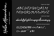 Hello Alexandria – Modern Handwritte, a Script Font by DiosiArt (Thumbnail 4 of 11)