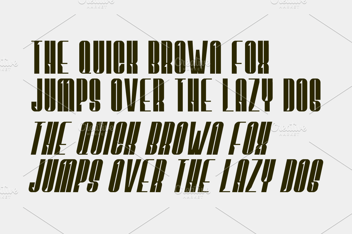 Luminouse Condensed Sans Serif, a Sans Serif Font by Artiveko (Photo 9 of 10)