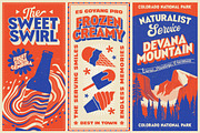 Revelique | Retro Sans Serif, a Sans Serif Font by Typeskets (Thumbnail 8 of 9)