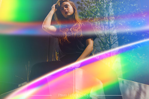 Prism Light Photo Overlays