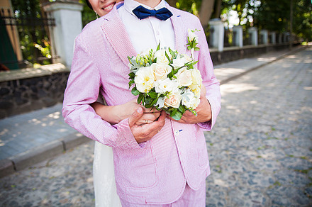 bride and groom hands and bouquet, a Person Photo by Artsaba Family