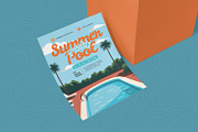 Summer Pool Party Invitation, an Invitation Template by Esensifiksi.studio (Thumbnail 2 of 2)