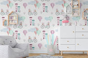 Pink Paris Seamless Patterns, a Pattern Graphic by Oksana Dovhopol Art (Thumbnail 6 of 10)