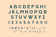 Ciremai - Vintage Display Font, a Sans Serif Font by Zakazis (Thumbnail 5 of 6)