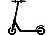 Electric scooter silhouette, a Transportation Illustration by abu67222 (Thumbnail 7 of 13)