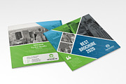 Square Bifold Brochure template, a Brochure Template by Alice_s (Thumbnail 4 of 4)