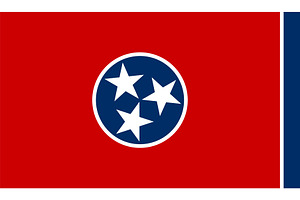 Tennessee US State Vector