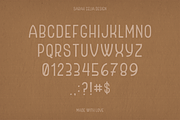 Greenthumb | Sans Serif Display Font, a Sans Serif Font by Sarah Celia Design (Thumbnail 2 of 3)
