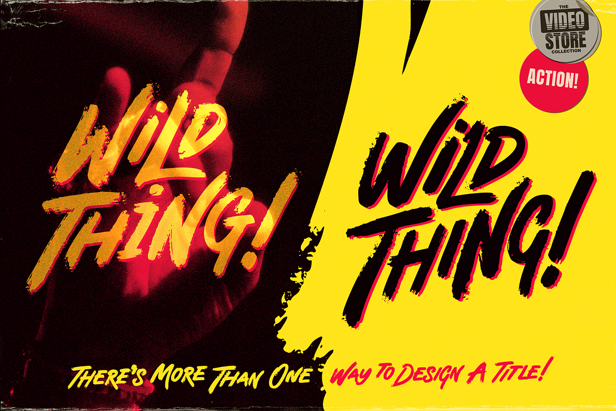 Action Hero - 80s Movie Poster Font, a Font by Wingsart Studio (Photo 15 of 15)
