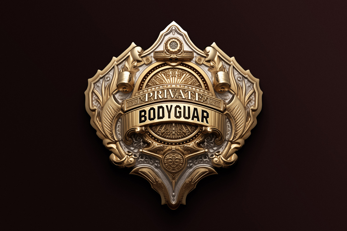 Police / Army / Sheriff Metal Badges, an Object Graphic by Hyperpix Productions (Photo 8 of 21)