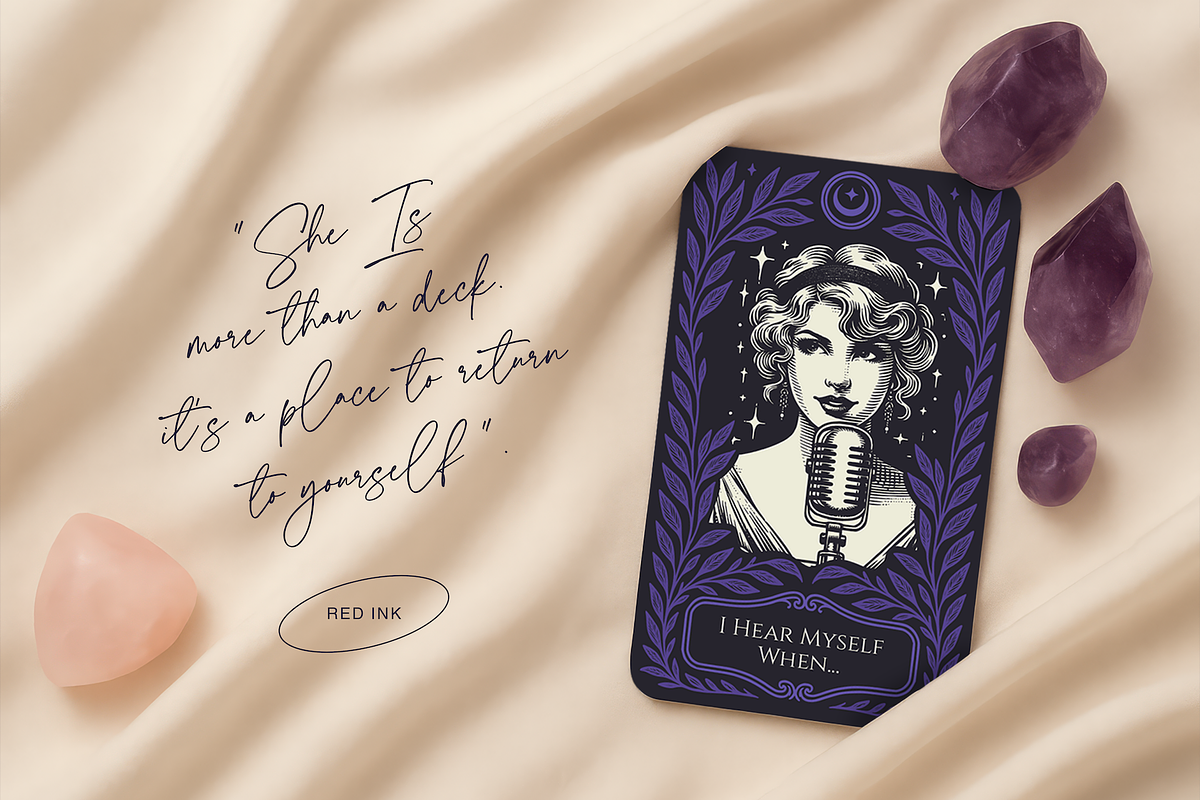 She Is - 52 Mindfulness Desk Cards, a Card Template by Red Ink (Photo 10 of 10)