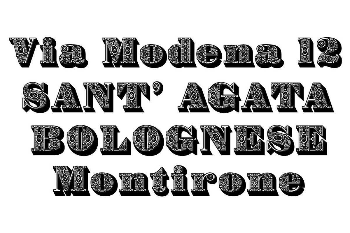 Bodoni Ornamental preview 2