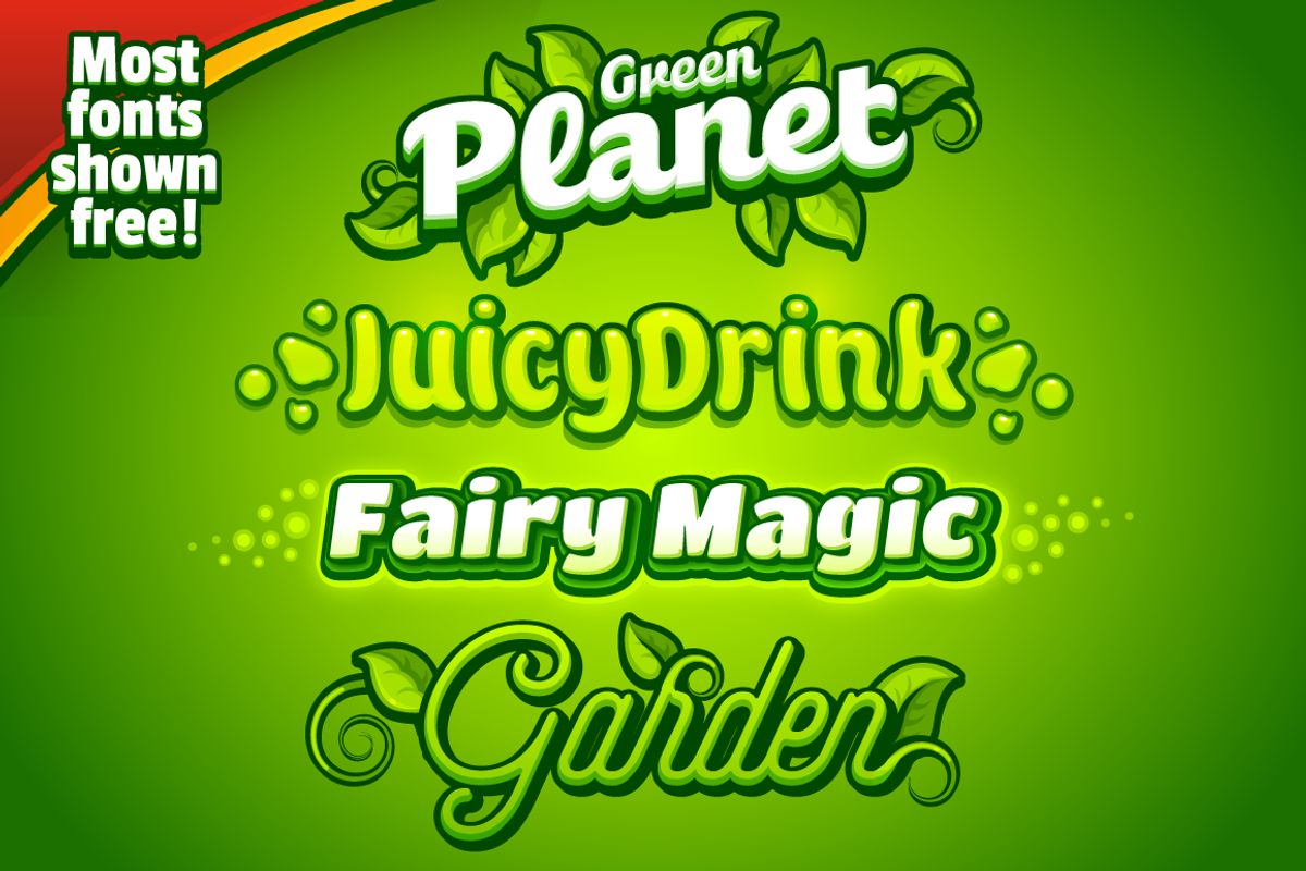 Cartoon Graphic Styles and Logo Kit, a Layer Style Add-On by Vectricity Designs (Photo 6 of 10)