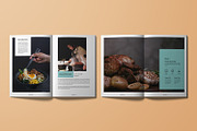 Cookbook / Recipe Book Template, a Brochure Template by retrographix (Thumbnail 5 of 6)
