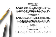 Strong Bold, a Script Font by madeDeduk (Thumbnail 6 of 7)