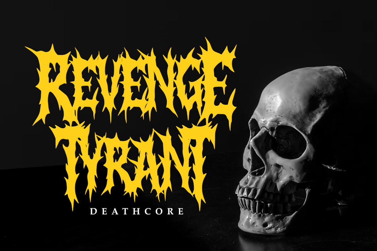 Torment Pulsation – Death Metal, a Blackletter Font by Masyafi Studio (Photo 2 of 9)