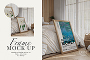 Boho Modern Frame Mockup, a Mockup by Paper Flowers Studio (Thumbnail 1 of 4)